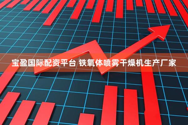 宝盈国际配资平台 铁氧体喷雾干燥机生产厂家